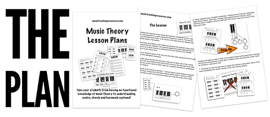 music theory worksheets handouts and lesson plans