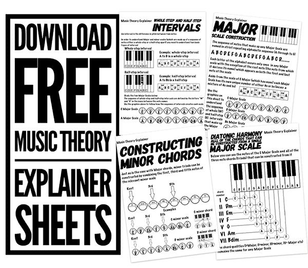 Music Theory PDF worksheets to print